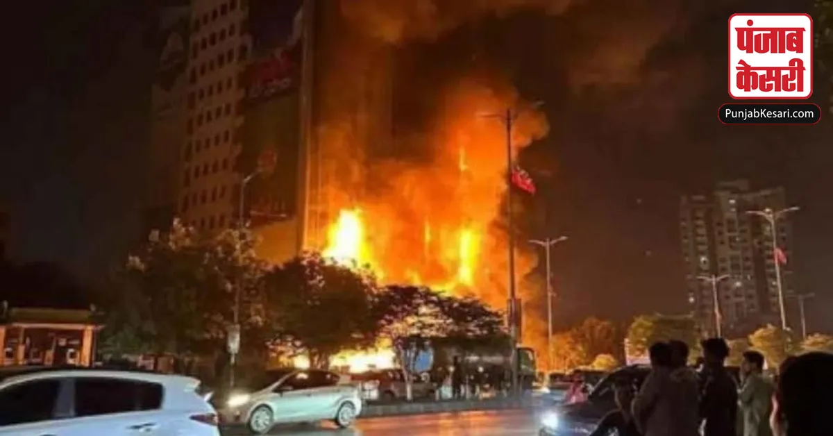 karachi Shopping Mall Fire