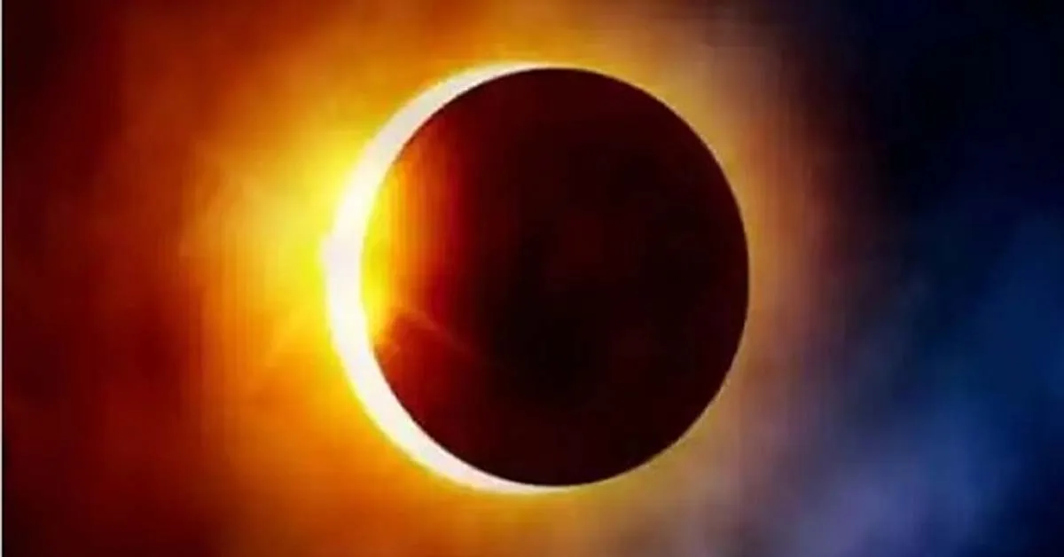 Total solar eclipse in North America