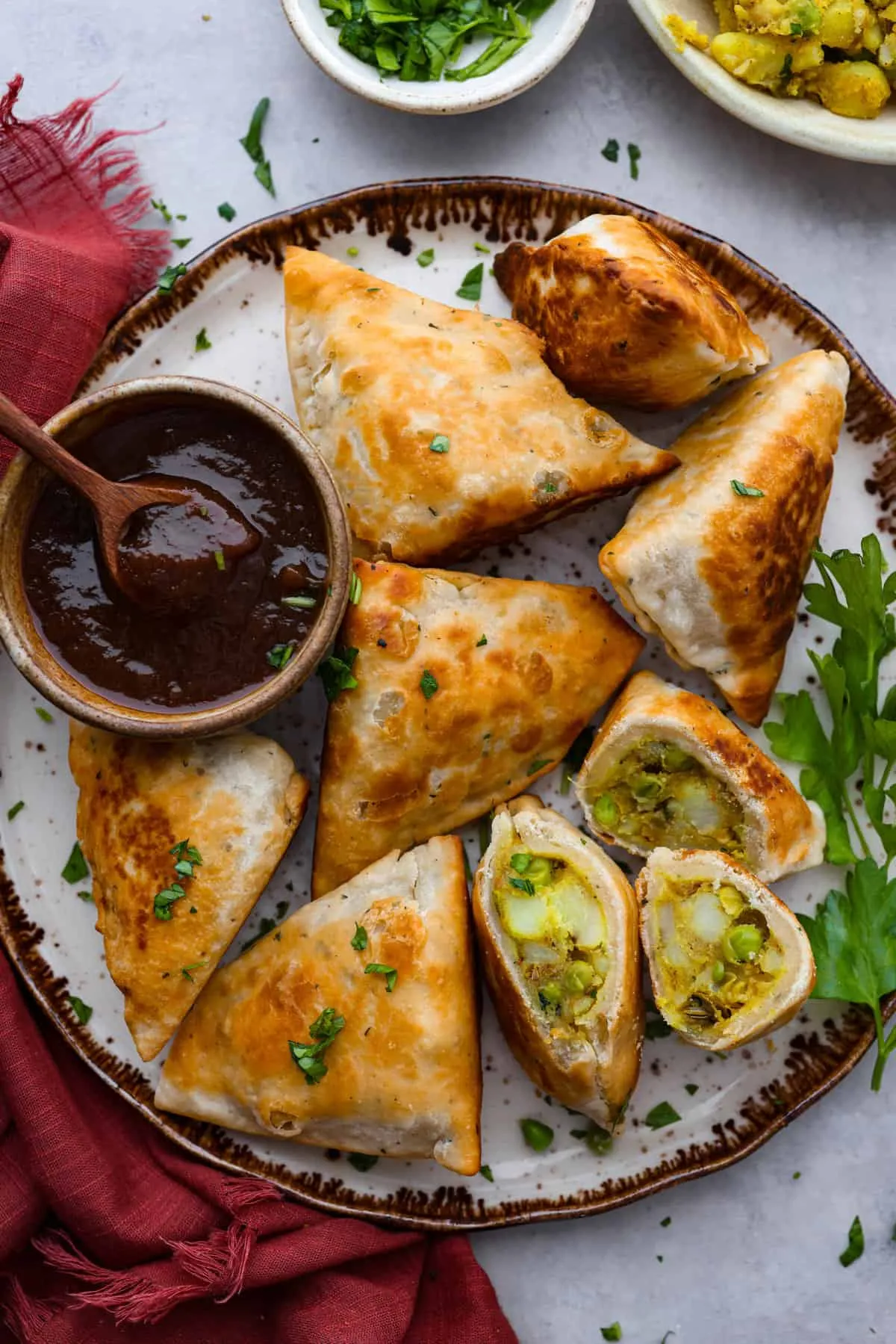 green samosas experiment video