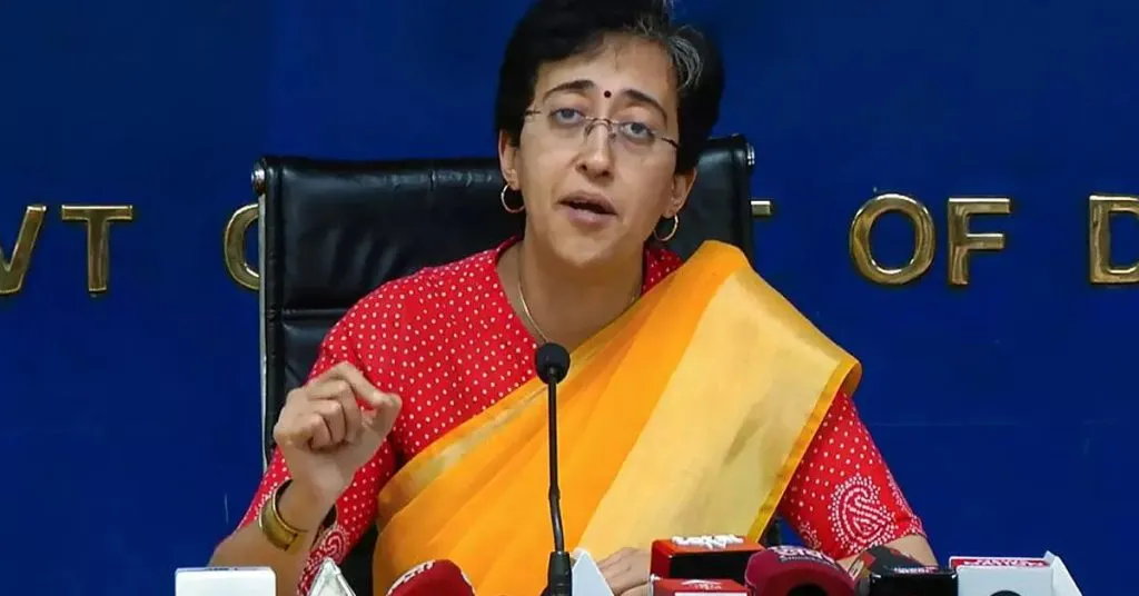 Delhi CM Atishi Marlena