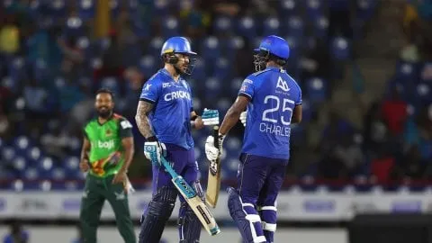 Johnson Charles and Faf du Plessis mdl