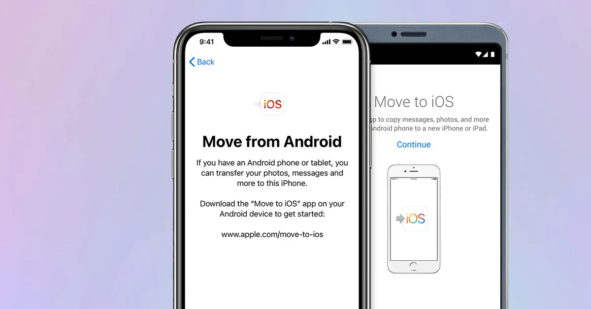 Transfer Data Android to Apple I-Phone