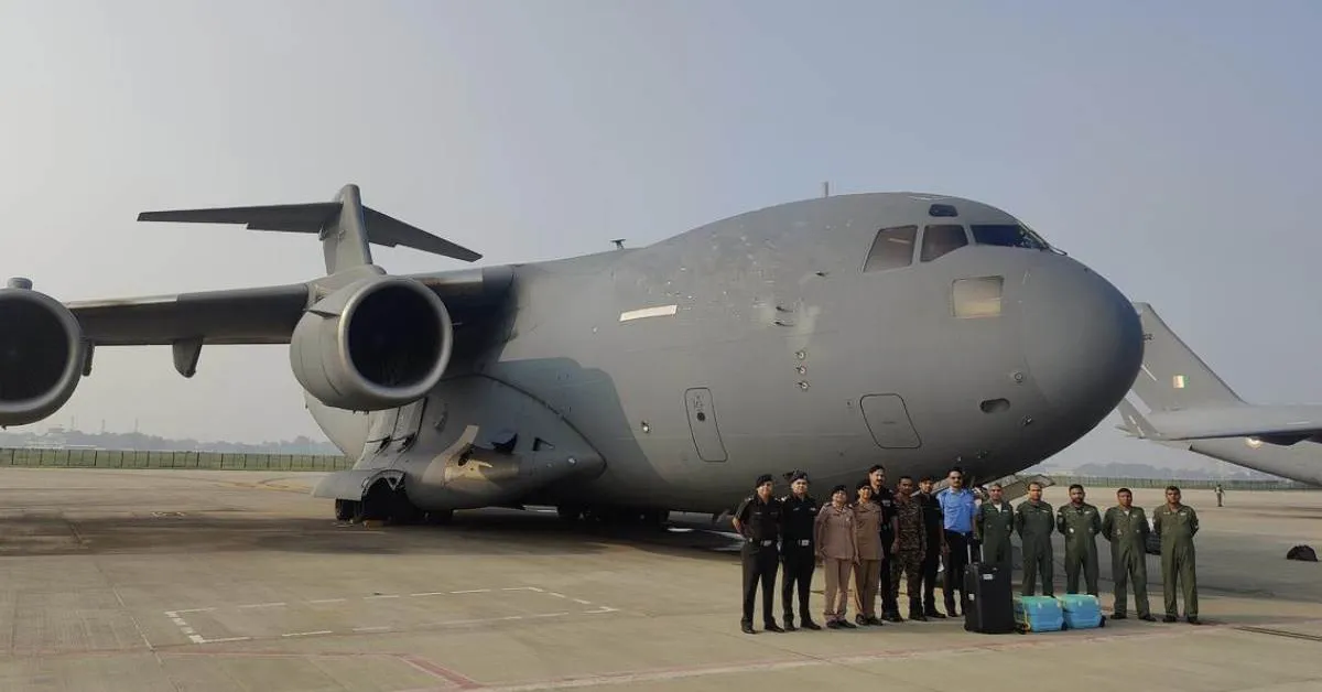 Indian Air Force airlifts