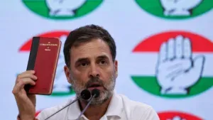 संविधान हमारी प्राचीन सोच का प्रतीक: राहुल गांधी