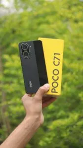 POCO C71 स्मार्टफोन की पहली बिक्री शुरू, जानें कीमत और फीचर