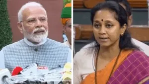सांसद सुप्रिया सुले ने PM मोदी का जताया आभार, कहा- हम देश के साथ हैं