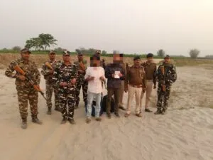 बिहार में भारत-नेपाल सीमा पर दो बांग्लादेशी नागरिक गिरफ्तार