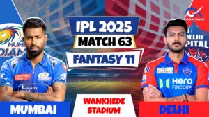 MI vs DC| Match Prediction | IPL 2025 Match -63