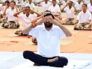 हरियाणा: कुरुक्षेत्र में योग दिवस पर विशेष तैयारी, सांसद नवीन जिंदल ने लिया जायजा