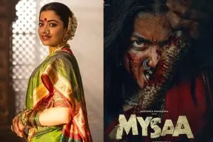 नाक में नथ, हाथ में खंजर, Rashmika की अपकमिंग फ़िल्म का फर्स्ट लुक हुआ out!