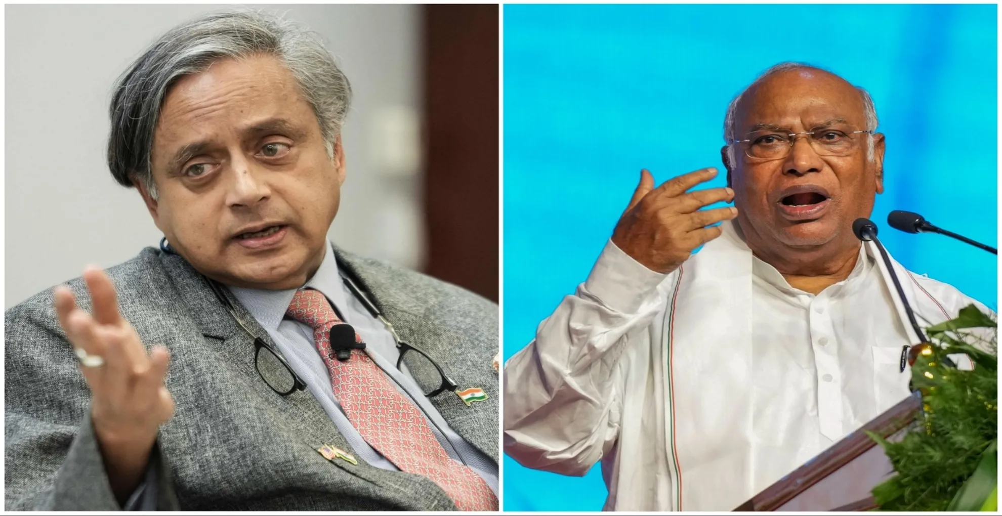 Tharoor's retort on Kharge's statement