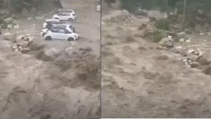 Himachal में मानसून का कहर, कुल्लू में तीन स्थानों पर फटा बादल, कई गाड़ियां बहीं