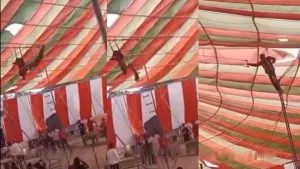 Viral Video: करतब दिखाते हुए शख्स का उतरा पजामा, फिर जो हुआ… देखकर हंसते-हंसते पेट दर्द हो जाएगा