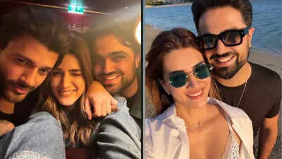 Kriti Sanon and Kabir Bahiya