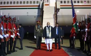 Namibia पहुंचे PM मोदी