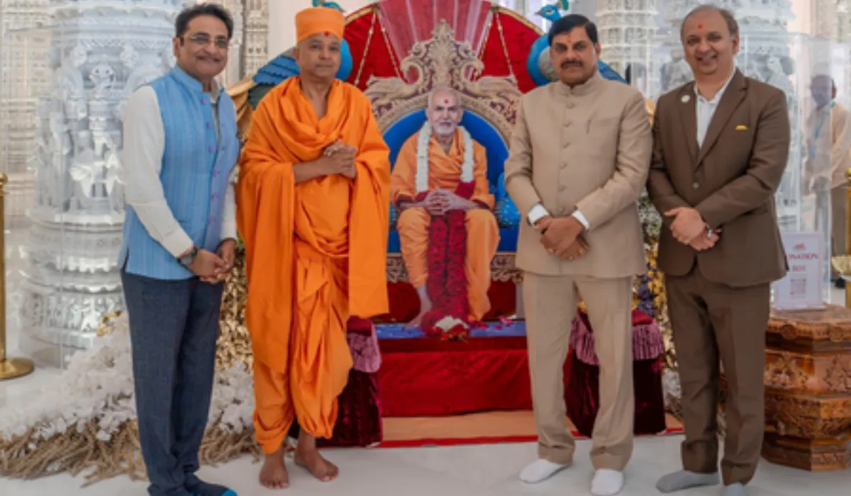 अबू धाबी का बीएपीएस हिन्दू मंदिर अध्यात्म और एकता का अद्भुत प्रतीक : सीएम मोहन यादव