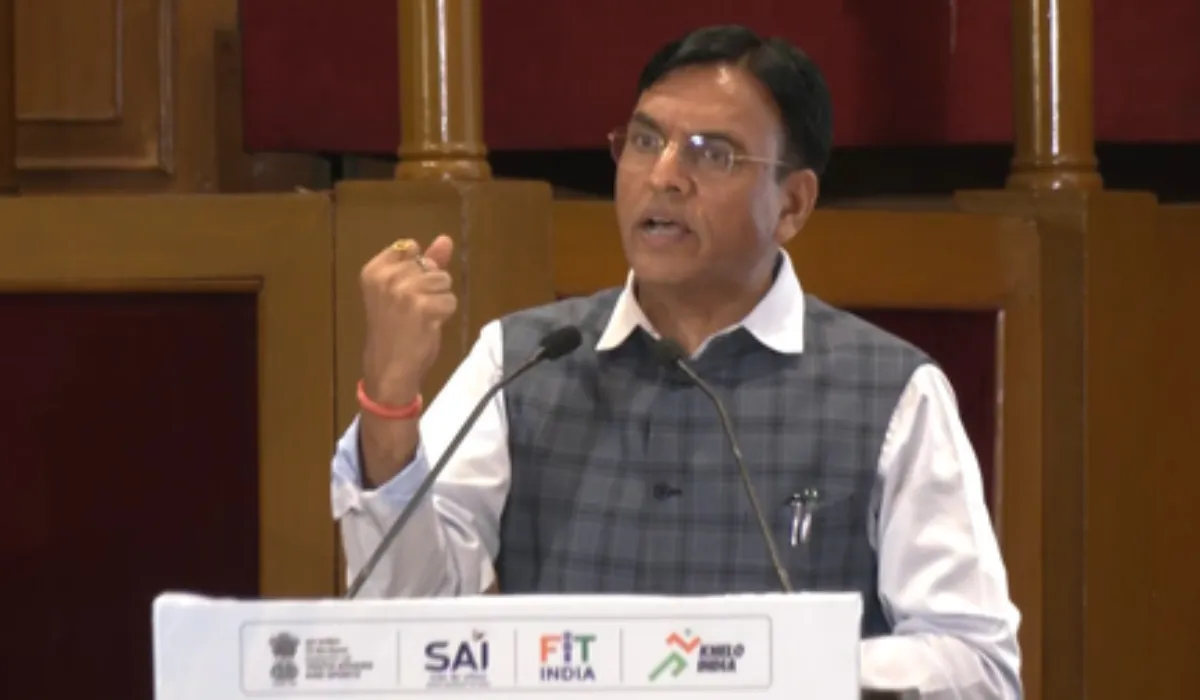 खेल विधेयक: मंत्री मनसुख मांडविया बोले- 600 से अधिक सुझावों के बाद तैयार हुआ ड्राफ्ट