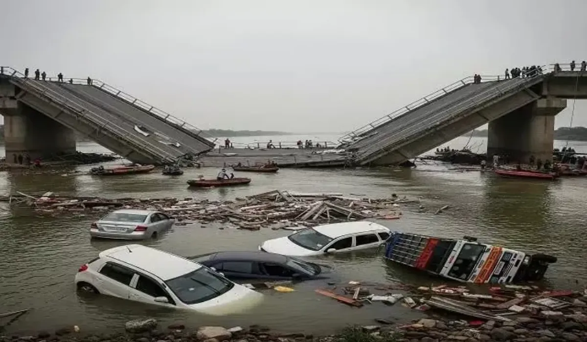 Vadodara Bridge Collapsed 1