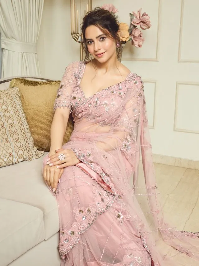 Aamna Sharif के ये खूबसूरत Hair Styles हैं, साड़ी के लिए एकदम परफेक्ट