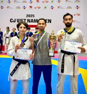 Shivansh Tyagi और kashish malik ने वियतनाम में किया भारत का नाम रोशन