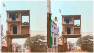 Viral News: गली के ऊपर हवा में बनवाया मकान, इंजीनियरिंग देख आप भी कहेंगे- “ये कैसे हुआ”