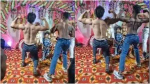 Viral Video: शादी में ऐसे कौन बॉडी दिखाता है, लड़कों की हरकत को देख हैरान हुए लोग, देखें वीडियो