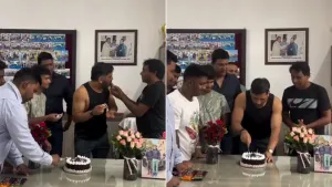 44 की उम्र में भी दिलों के राजा MS Dhoni, रांची में दोस्तों संग मनाया Birthday – देखिए स्पेशल झलक