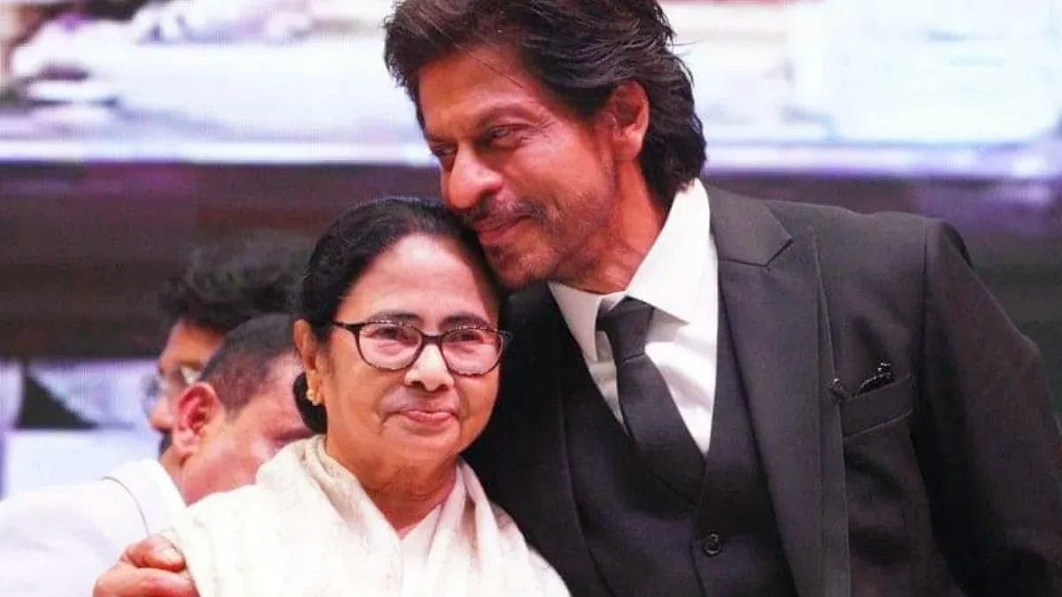 shah rukh khan mamta banerjee