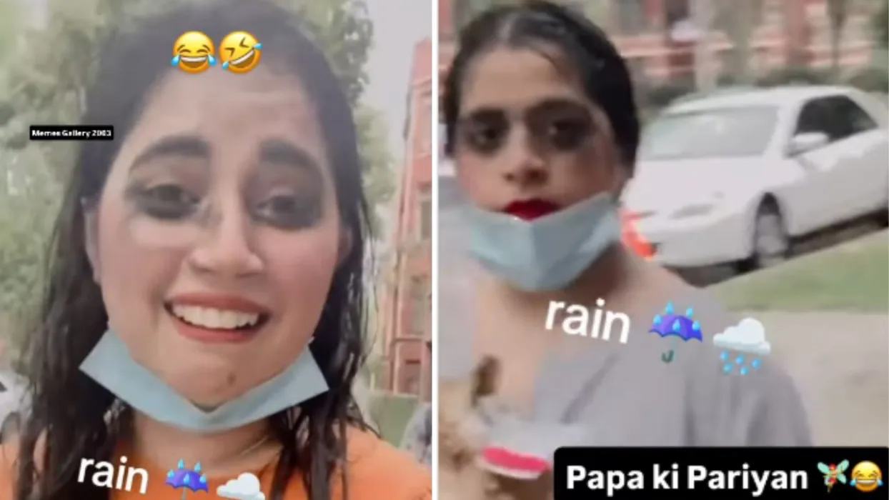 rain ruined makeup