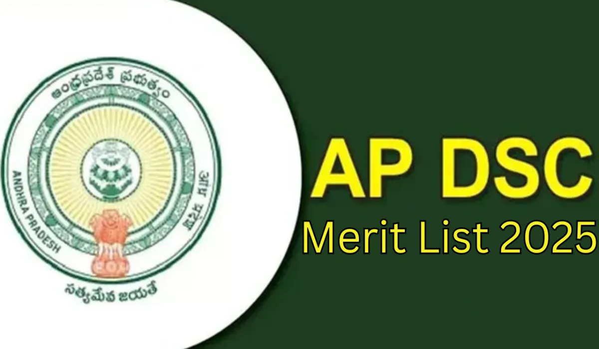 AP DSC Merit List 2025