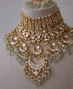 Choker Bridal Necklace Set