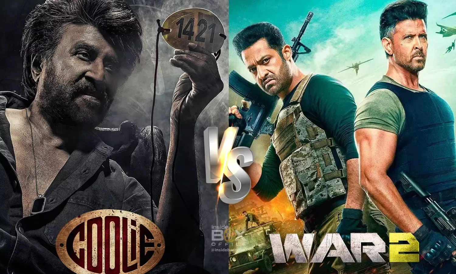 Coolie vs War 2 fans reaction