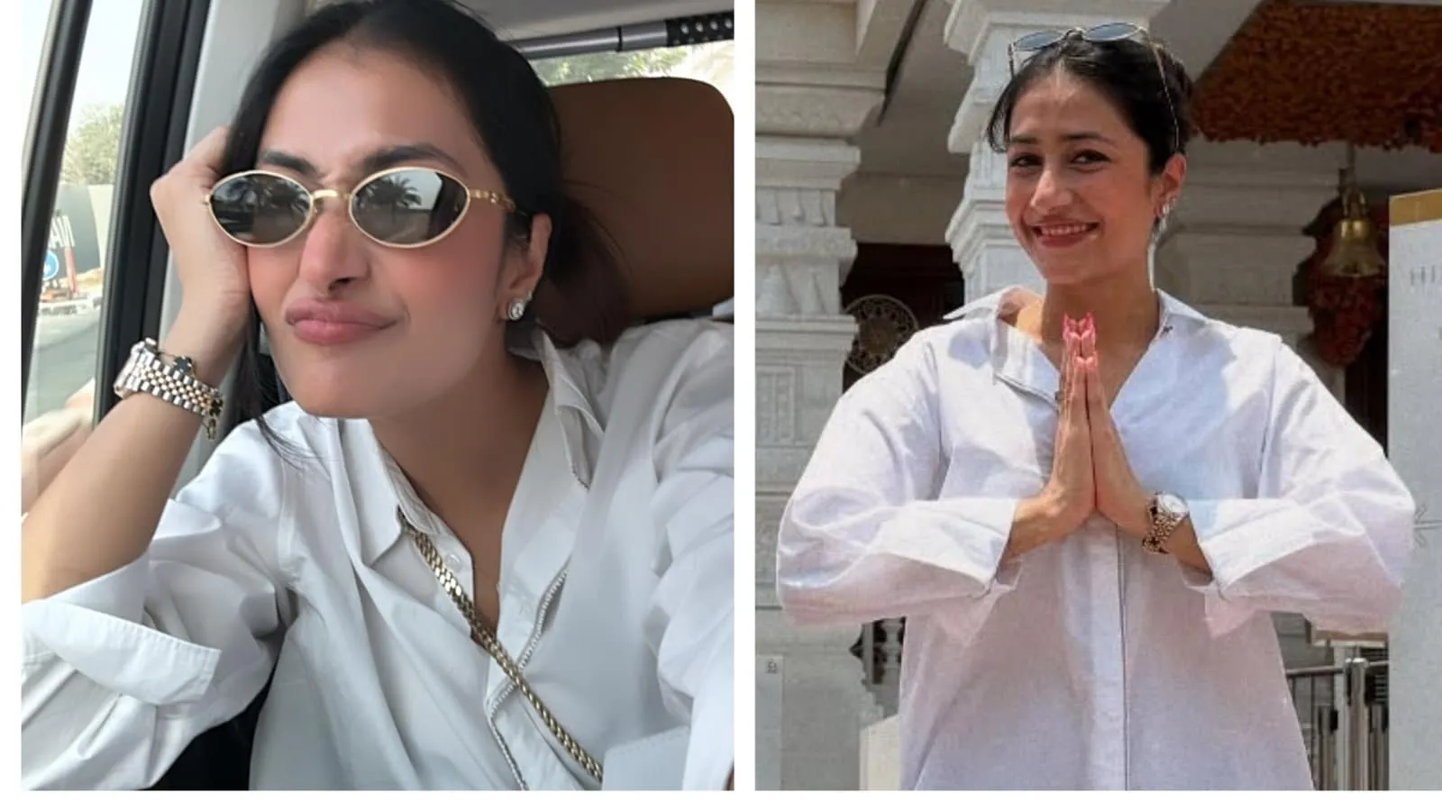 Dhanshree Verma Dubai Trip