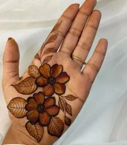 Floral Mehndi Design