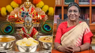 President Draupadi Murmu's wishes on the eve of Janmashtami