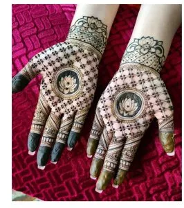 Lattice Mehndi Design