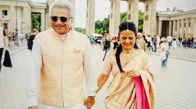 Mahua and Pinaki married