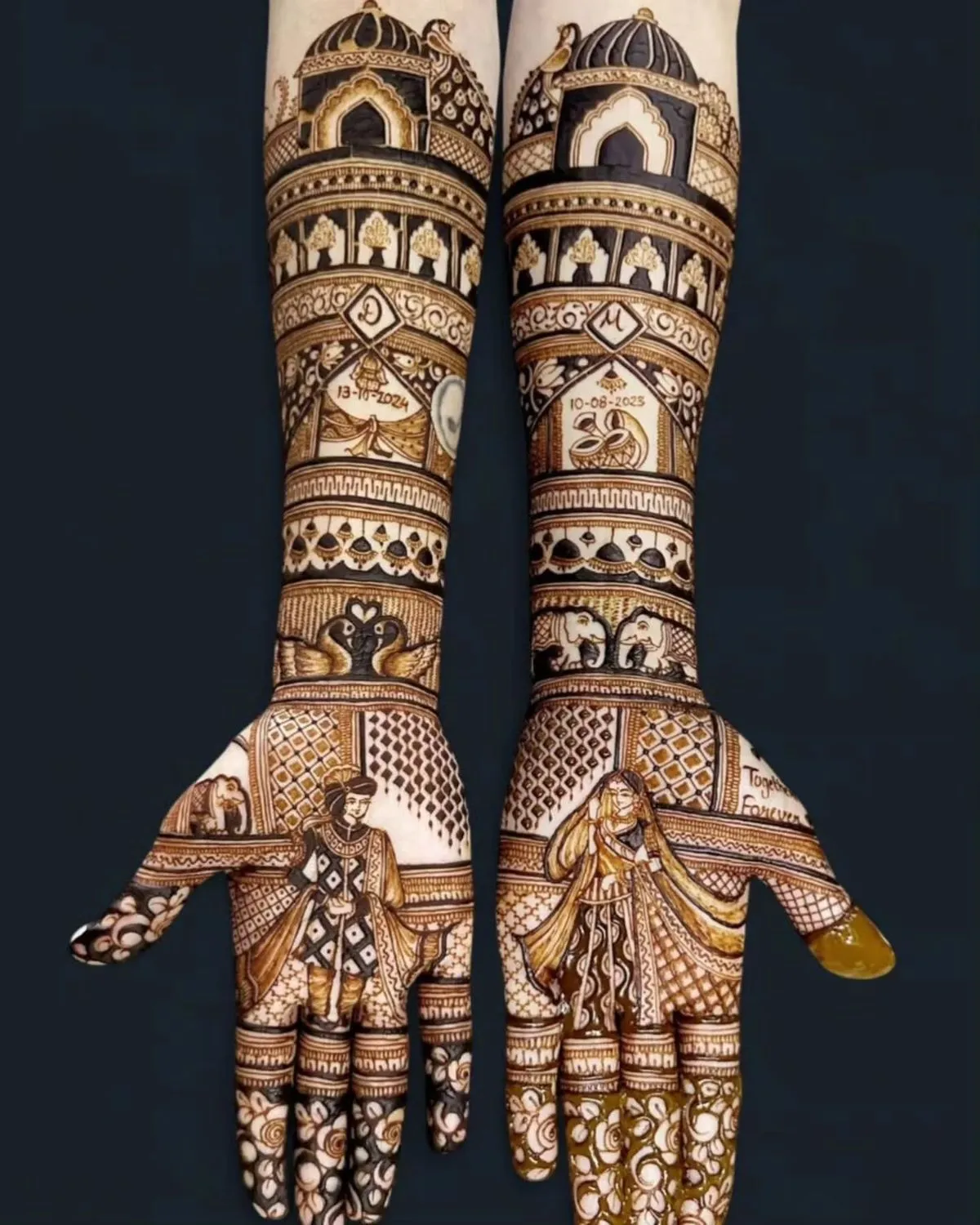 Hartalika Teej 2025 Mehndi Design