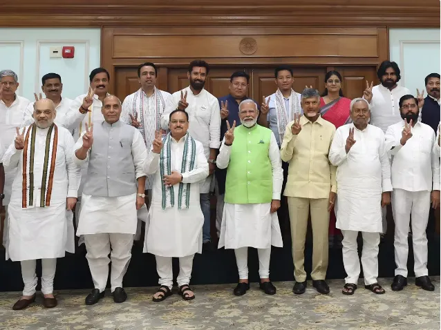 NDA संसदीय दल की बैठक