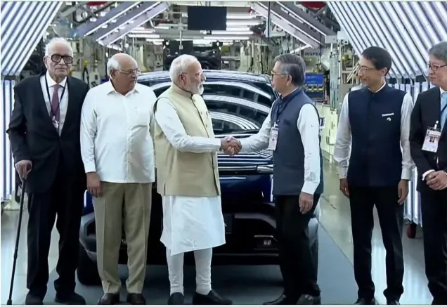 Maruti E Vitara Production