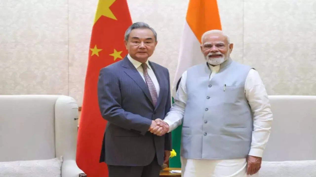 PM Modi Meets Wang yi