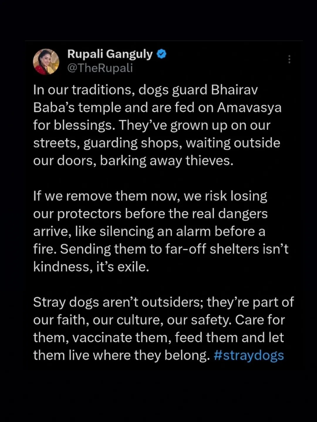 Celebs on Stray Dogs