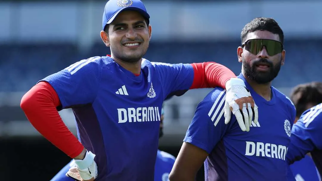 Shubman Gill and Mohammed Siraj