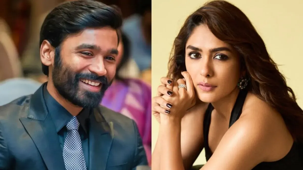 mrunal and dhanush dating