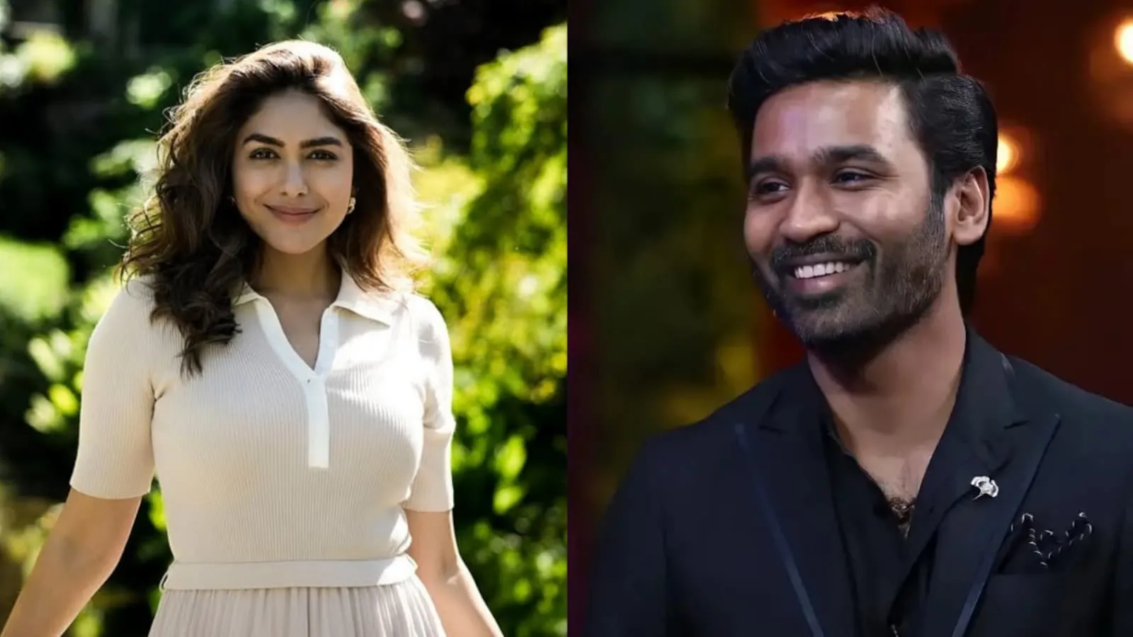 mrunal and dhanush dating rumors