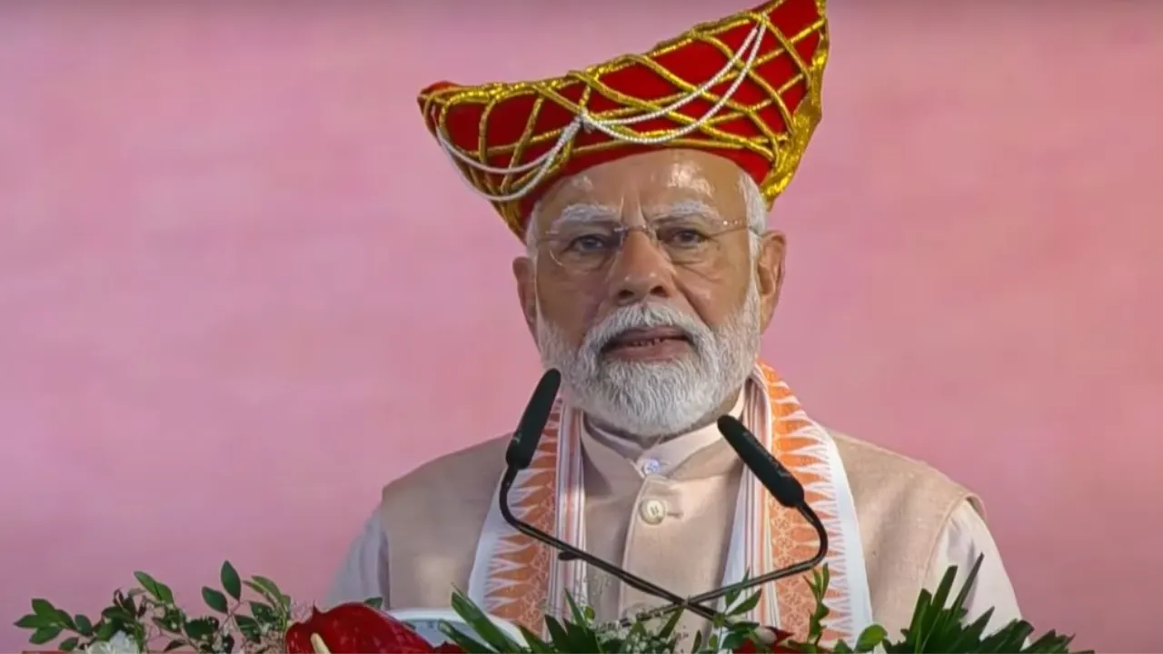 PM Modi MP Visit