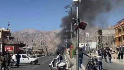 Leh Ladakh Protest