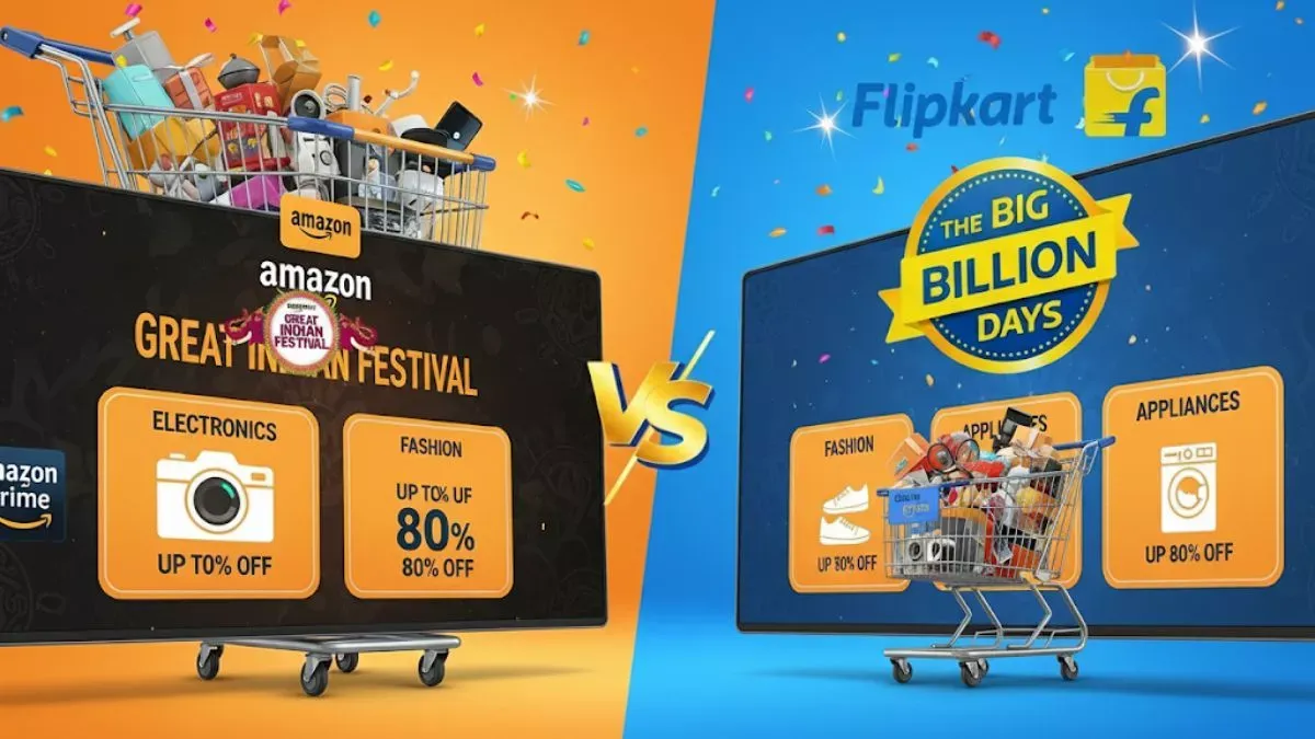 Amazon vs Flipkart Sale