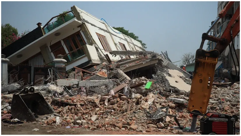 Indonesia School Collapse