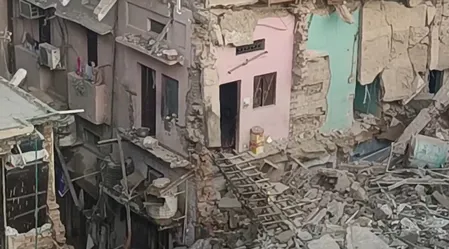 Delhi Building Collapse